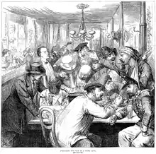 Image 17"Discussing the War in a Paris Café", The Illustrated London News, 17 September 1870 (from Coffeehouse)