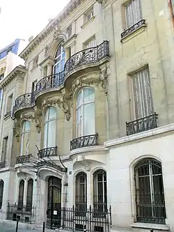 The Hôtel de Choudens, (1901), by Charles Girault