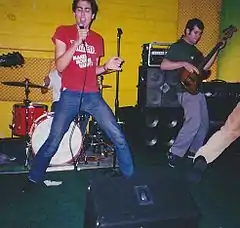 Paris, Texas performing in Indianapolis, Indiana, in the early 2000s