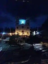 Church at night