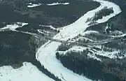 Parsnip Bridge completed in 1952 linked Hart Highway to Peace River Country