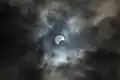 Partial eclipse from Belleville, Ontario, Canada