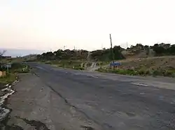 The road leading to Paruyr Sevak.