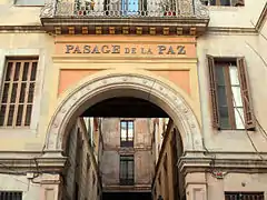 Pasaje de la Paz.