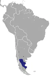 Map of range