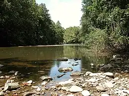 Image 19Patapsco River includes the Thomas Viaduct and is part of the Patapsco Valley State Park; the river forms Baltimore's Inner Harbor as it empties into the Chesapeake Bay. (from Maryland)