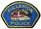 Patch of the Fullerton Police Department