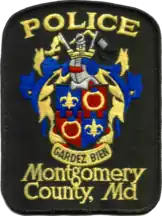 Patch of the Montgomery County Police Department