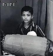 Patri at the age of 7