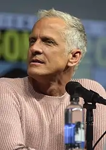 Patrick Fabian at the 2018 San Diego Comic-Con International in San Diego, California.