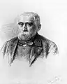 portrait of William T. Walters, 1887.
