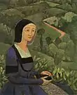 Sérusier, 1919, The War Widow (La veuve de Guerre), oil on canvas