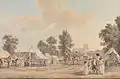 An Encampment in St. James Park