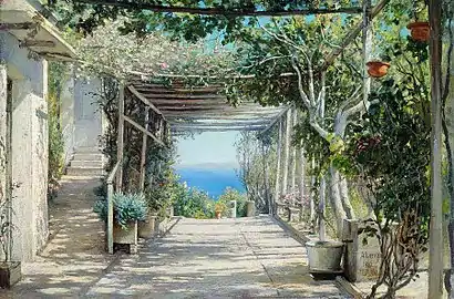 Veranda. Algeria (1882)