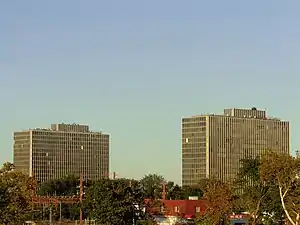 Pavilion from Downtown