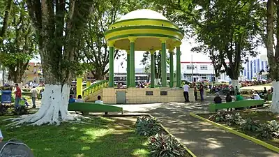 Central park of Ciudad Quesada