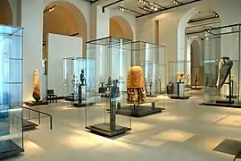 The Pavillon des Sessions's display of non-Western art from the Musée du Quai Branly, opened in 2000