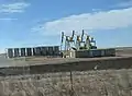 Oil wells on Colorado State Highway 14