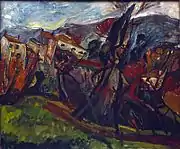 Paysage de Céret, Chaïm Soutine (1919)