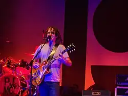 Stone Gossard playing the song "Mankind" in Oslo on July 9, 2012