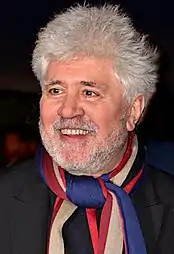 Photo of Pedro Almodóvar in 2017.