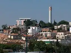 Peduel's water tower gives it a distinct profile