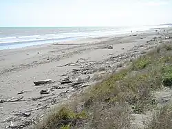 Peka Peka Beach, looking north