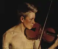 The Violinist, 1900 (fi)