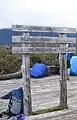 Sign at Pelion Gap