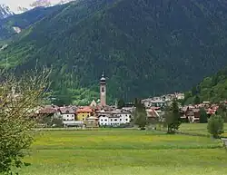 Panorama of Pellizzano