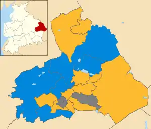 2003 results map