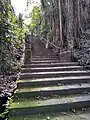 The steps connecting Penestanan to central Ubud