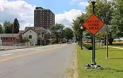 Pennsylvania Route 61 and Pennsylvania Route 147 in Sunbury