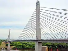 Image 14The Penobscot Narrows Bridge, carrying U.S. Route 1 and Maine State Route 3 over the Penobscot River (from Maine)