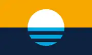 "Sunrise Over the Lake" by Robert Lenz, winner of the 2016 People's Flag of Milwaukee design contest