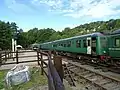 The new permanent platform at Nantmawr.