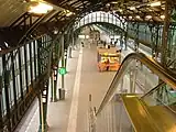 The platform roof, restored from the 2nd station building era