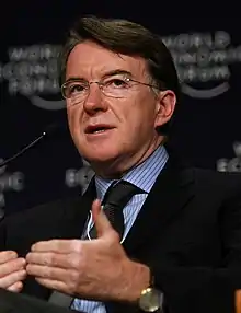 Peter Mandelson (St Catherine's College), former Minister