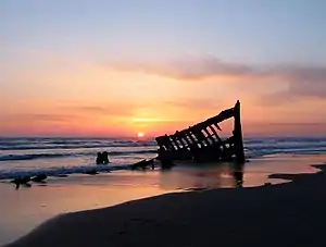 Remains of the Peter Iredale