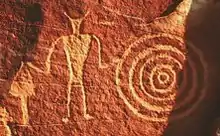 Image 14Fremont petroglyph, Dinosaur National Monument (from History of Utah)