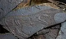 Petroglyphs in Tamgaly,Kazakhstan