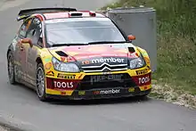 Petter Solberg at 2010 Rally Bulgaria.