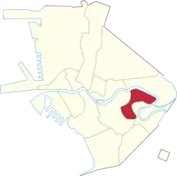 Location of Pandacan