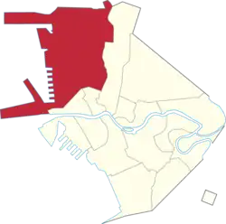 Location of Tondo