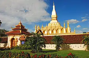 Image 27That Luang, Vientiane (from Culture of Laos)