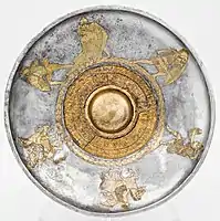 Silver phiale with Amazonomachy, ca. 430-420 BC, part of the Vassil Bojkov collection, Sofia, Bulgaria