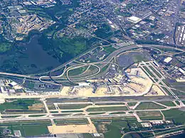 Image 14Philadelphia International Airport, the busiest airport in the state and the 21st-busiest airport in the nation with nearly 10 million passengers annually as of 2021 (from Pennsylvania)