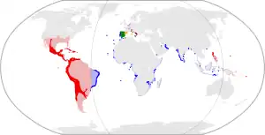 Image 55The realms of Philip II of Spain  Territories administered by the Council of Castile  Territories administered by the Council of Aragon  Territories administered by the Council of Portugal  Territories administered by the Council of Italy  Territories administered by the Council of the Indies  Territories appointed to the Council of Flanders (from Spanish Golden Age)