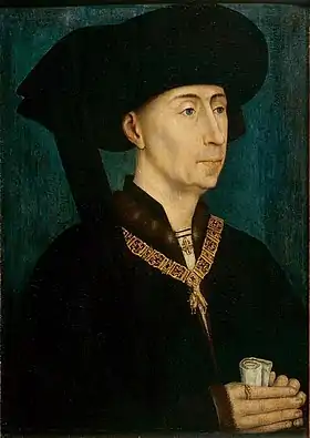 Philip the Good (copy of van der Weyden of c. 1450)