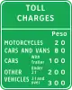 Toll charges